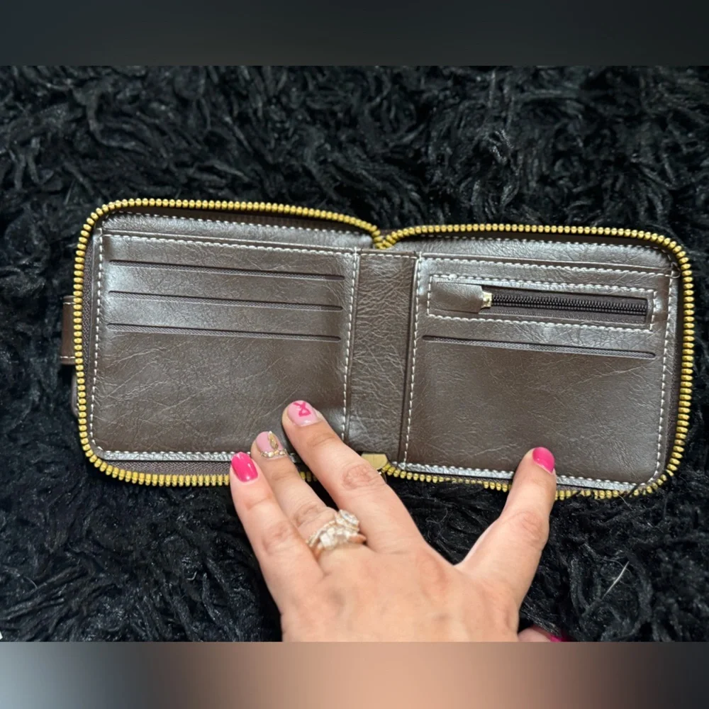 Brown wallet